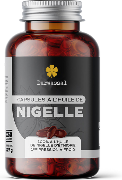 Capsules Huile de Nigelle d’Éthiopie – Darwassal